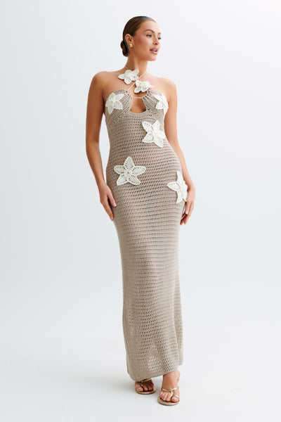 Marigold Bloom Maxi Dress
