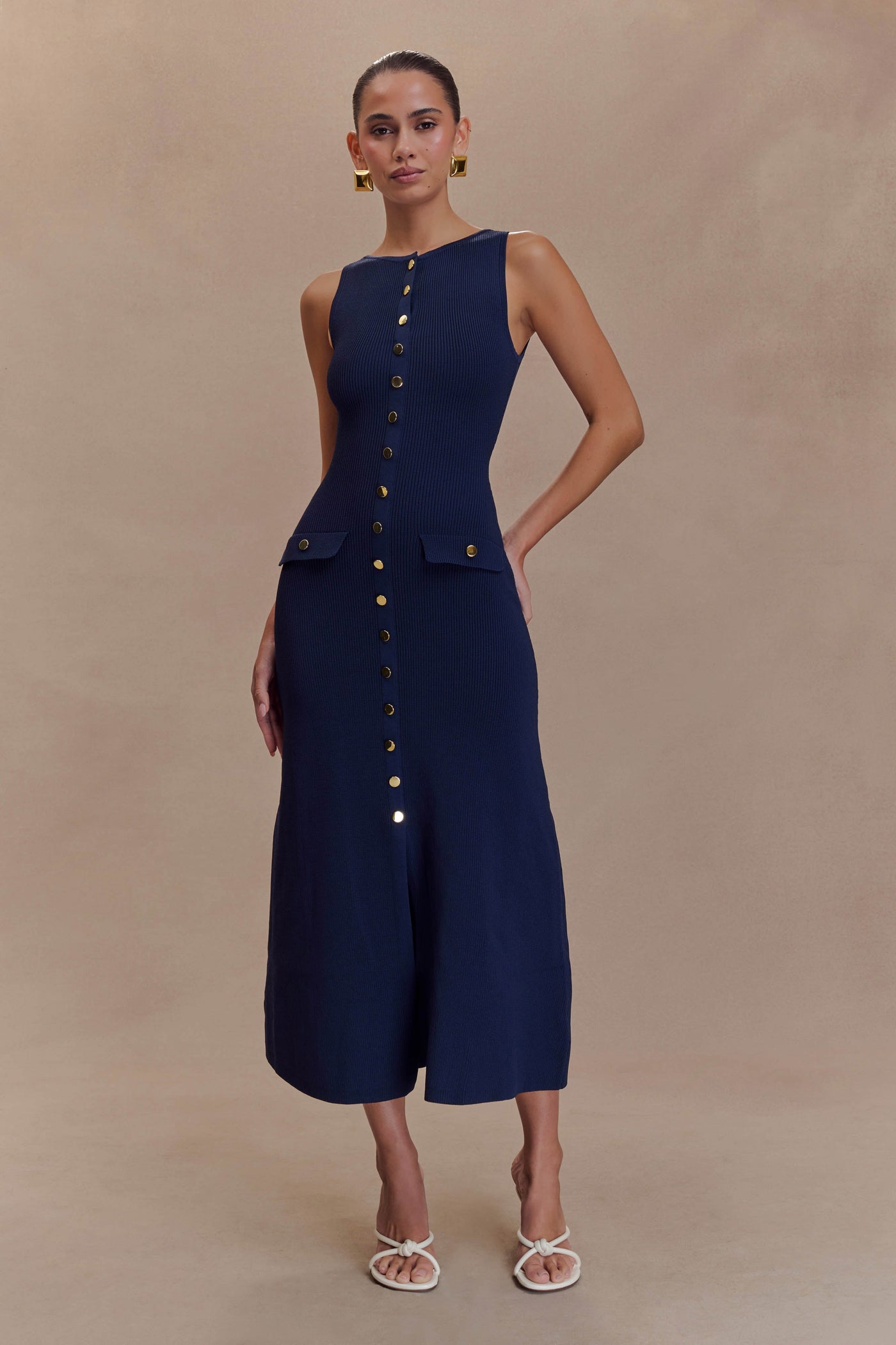 Capri Knit Maxi Dress