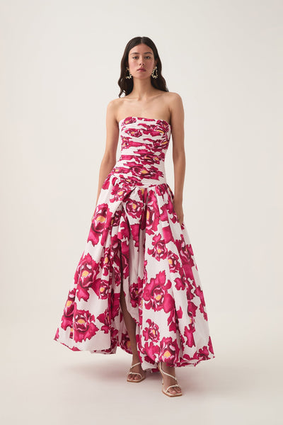 Bright Bloom Maxi Dress