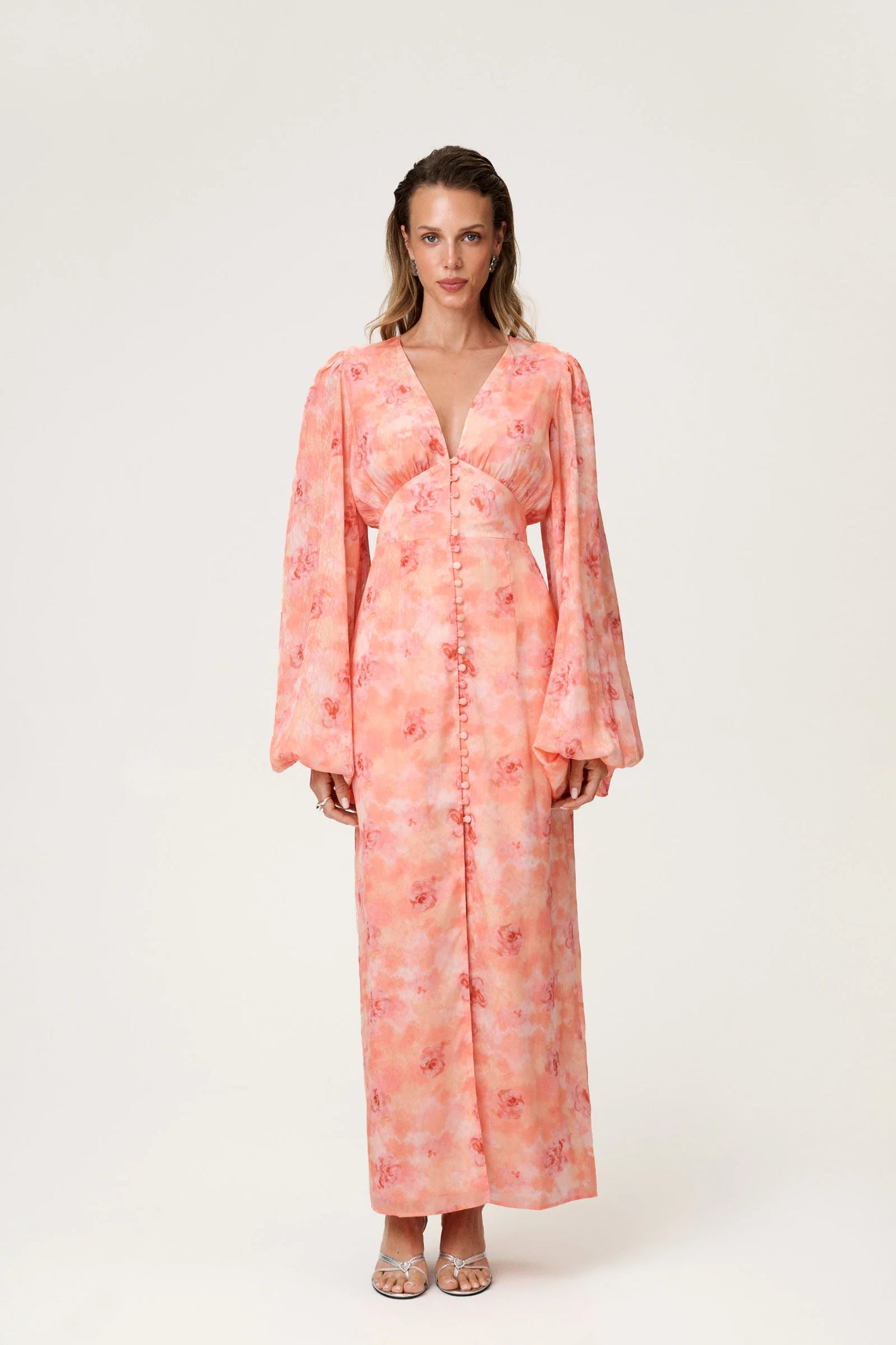 Isla Maxi Dress – Pastel Yellow