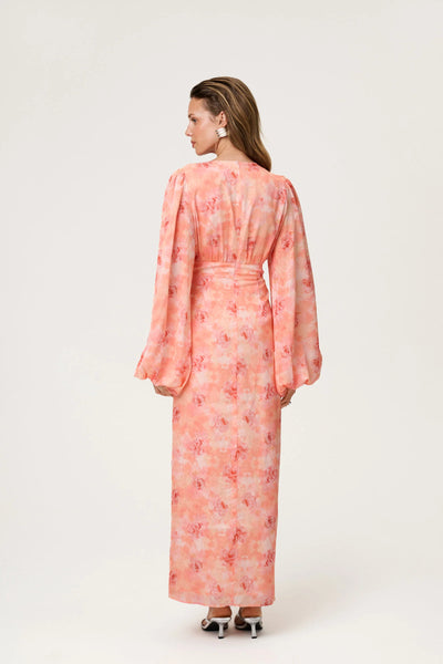 Isla Maxi Dress – Pastel Yellow