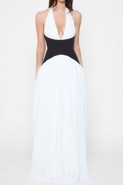 Noirette Corset Maxi Dress