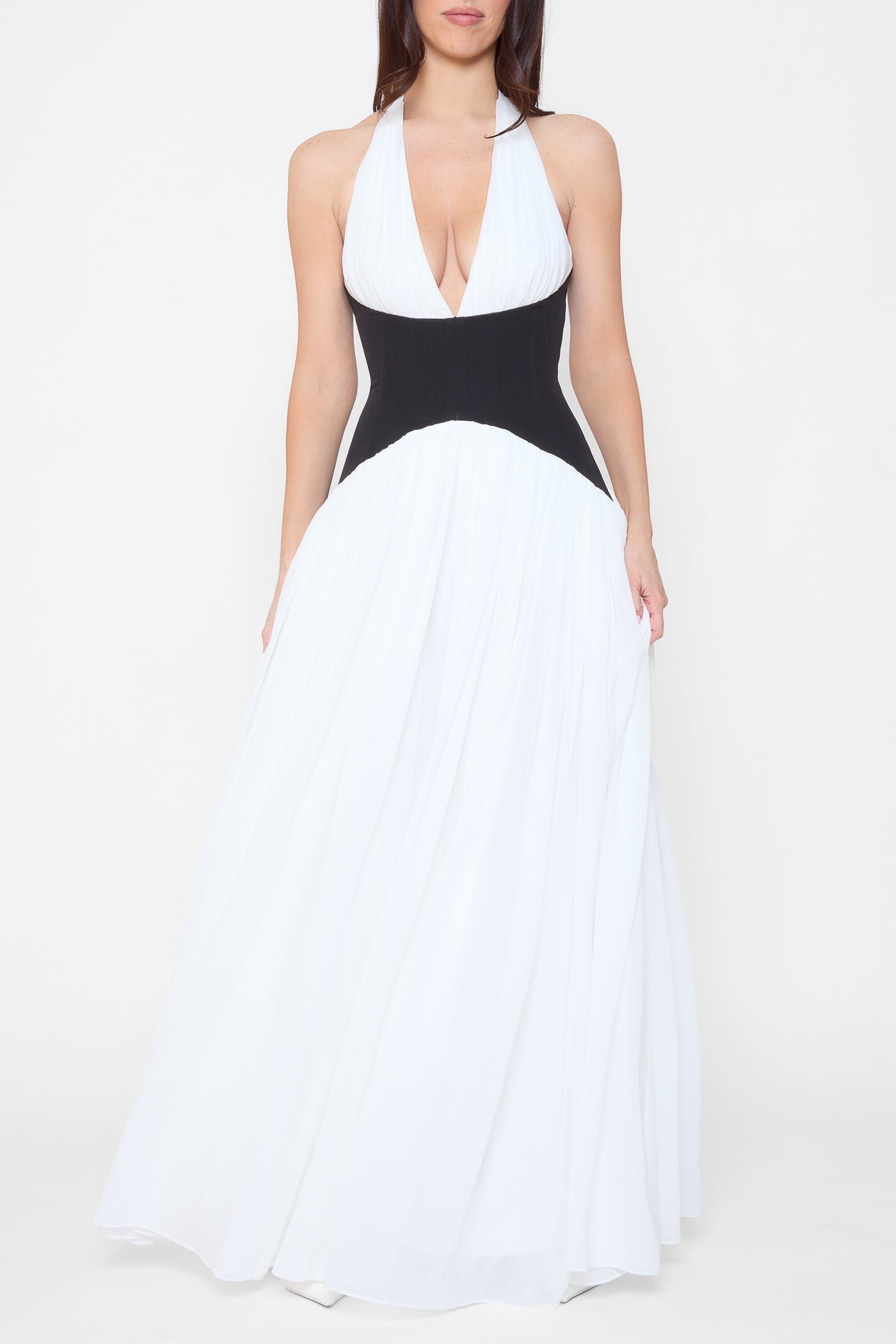 Noirette Corset Maxi Dress