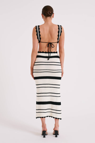Striped Fishtail Crochet Set