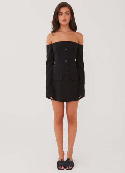 Renée Blazer Mini Dress