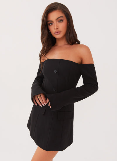 Renée Blazer Mini Dress