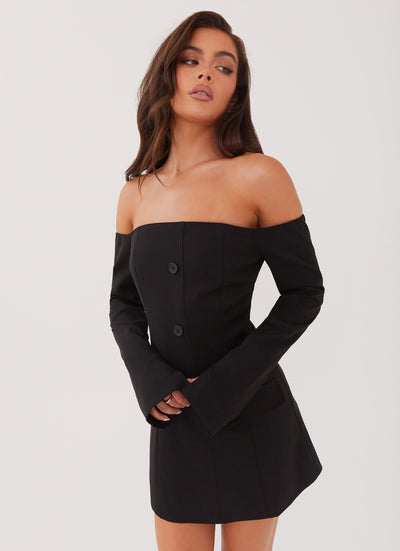 Renée Blazer Mini Dress