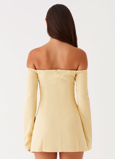 Renée Blazer Mini Dress