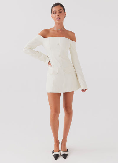 Renée Blazer Mini Dress