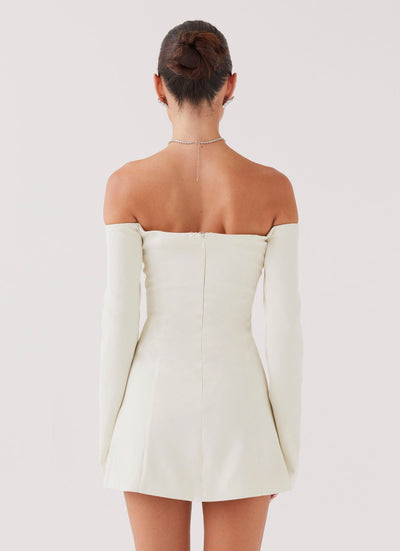 Renée Blazer Mini Dress