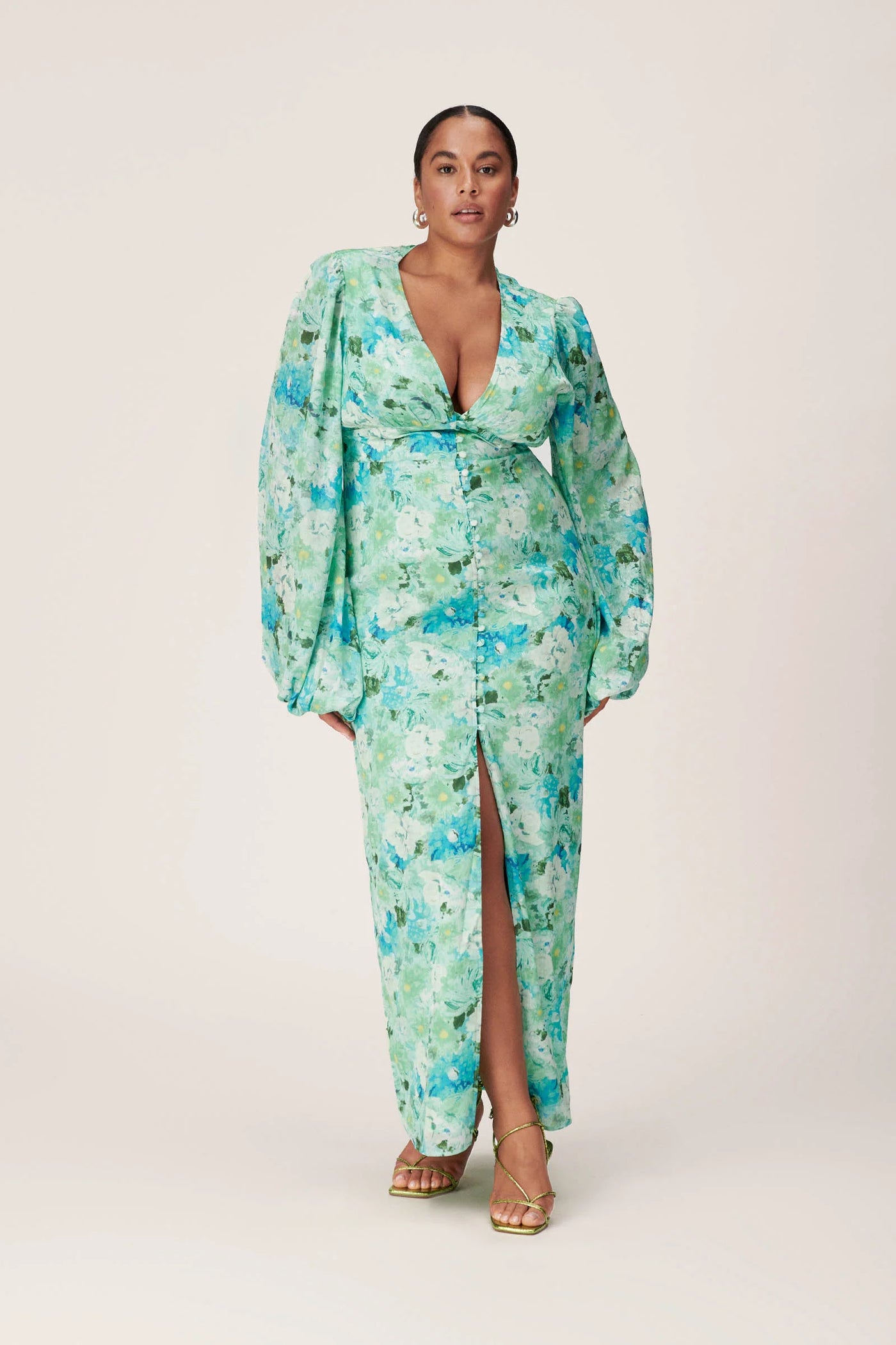 Isla Maxi Dress – Pastel Yellow