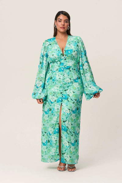 Isla Maxi Dress – Pastel Yellow