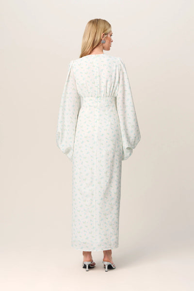 Isla Maxi Dress – Pastel Yellow