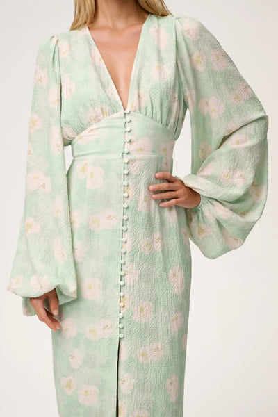 Isla Maxi Dress – Pastel Yellow