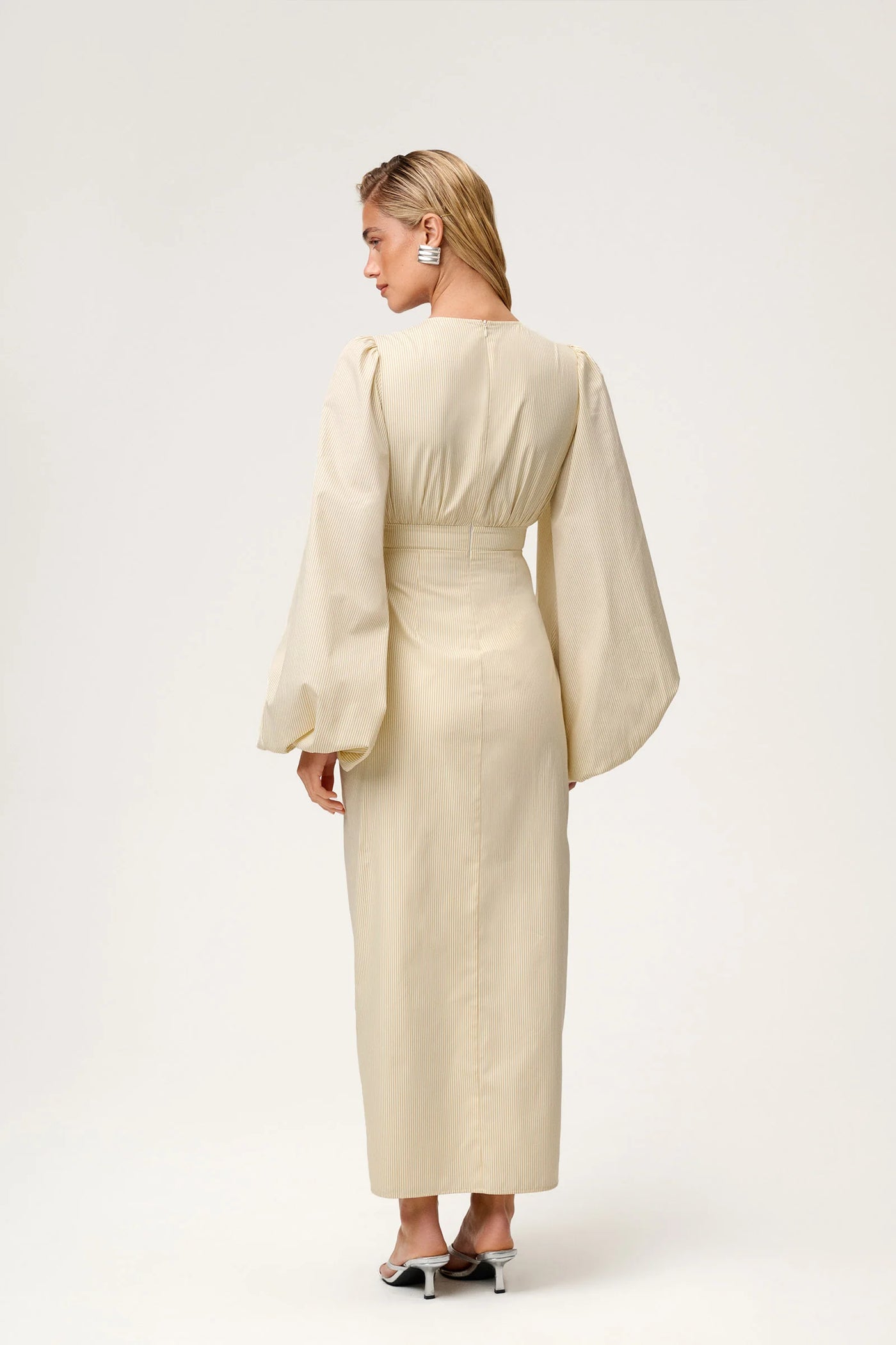Isla Maxi Dress – Pastel Yellow