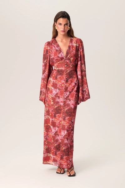 Isla Maxi Dress – Pastel Yellow