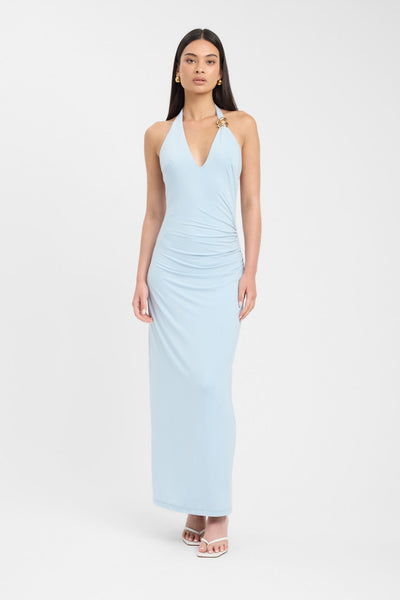 Icy Blue Maxi Dress