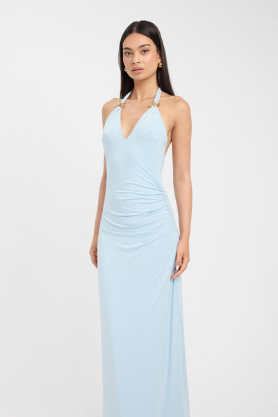 Icy Blue Maxi Dress