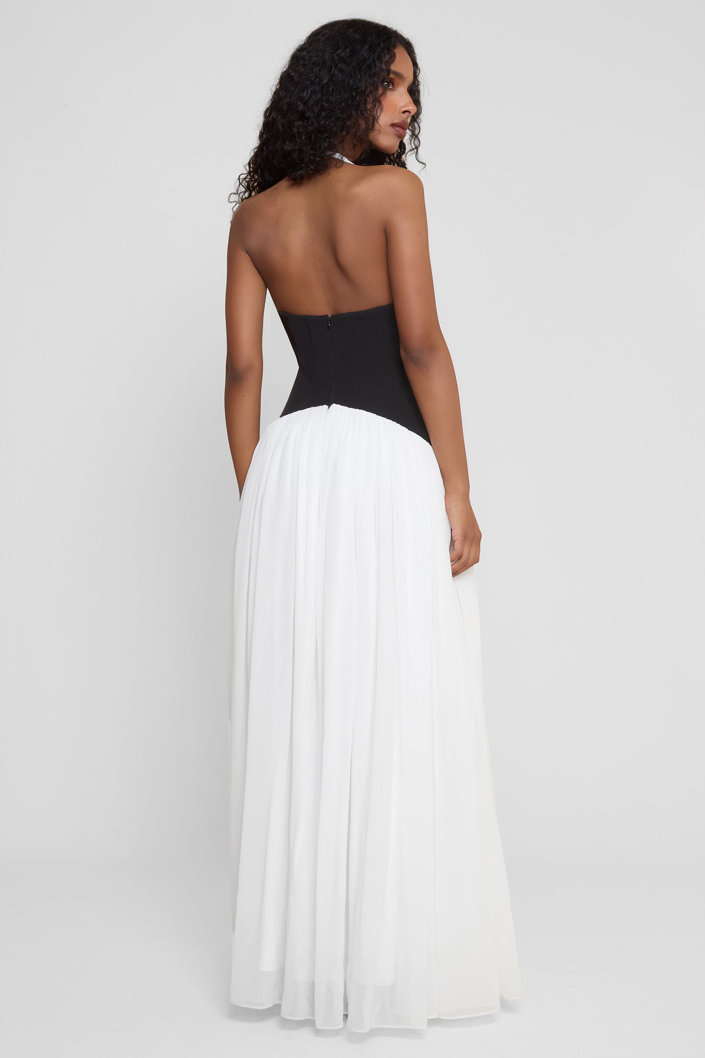 Noirette Corset Maxi Dress