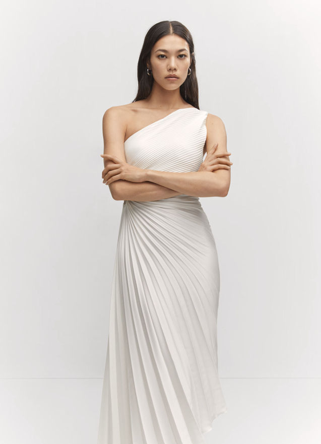 Paulina Plissé Dress