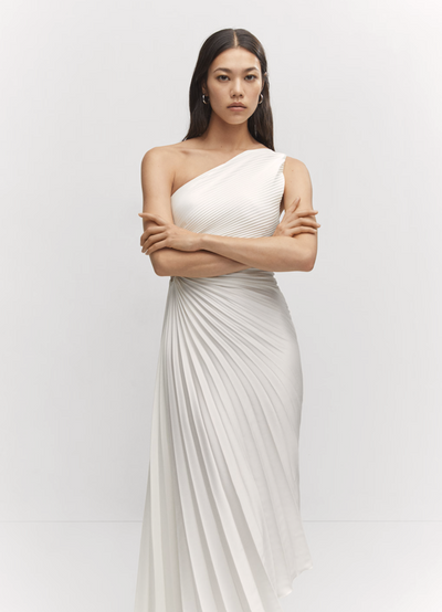 Paulina Plissé Dress