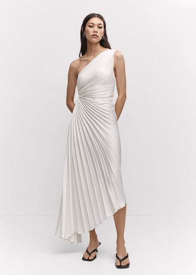 Paulina Plissé Dress