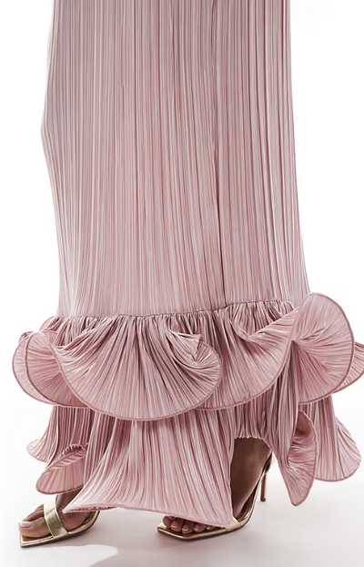 Jade Plisse Maxi Dress