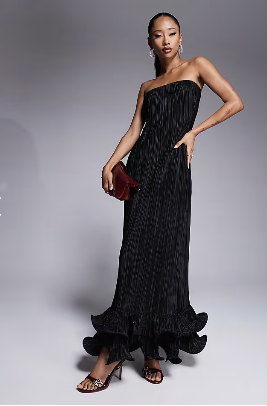 Jade Plisse Maxi Dress