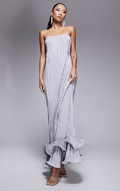 Jade Plisse Maxi Dress