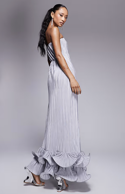 Jade Plisse Maxi Dress