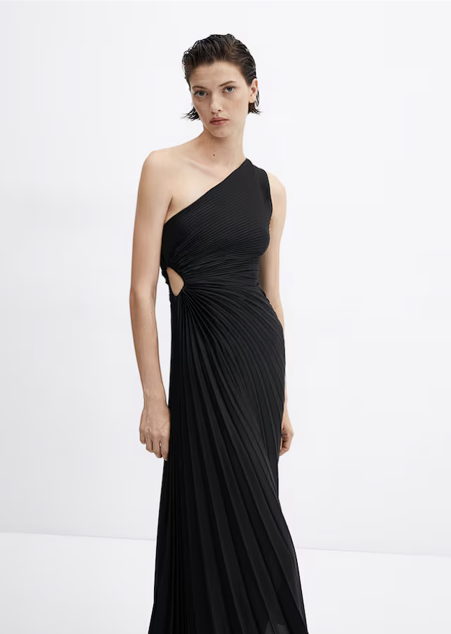 Paulina Plissé Dress