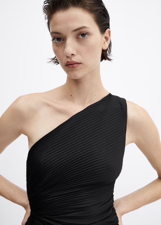 Paulina Plissé Dress