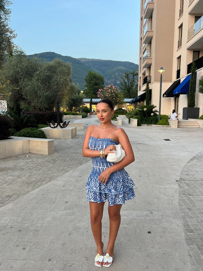 Athena Strapless Mini Dress
