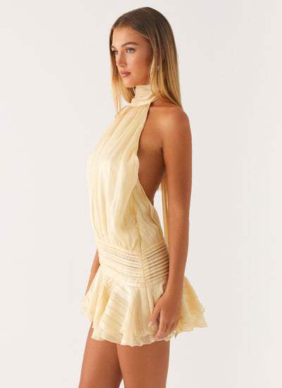 Citrine Mini Dress