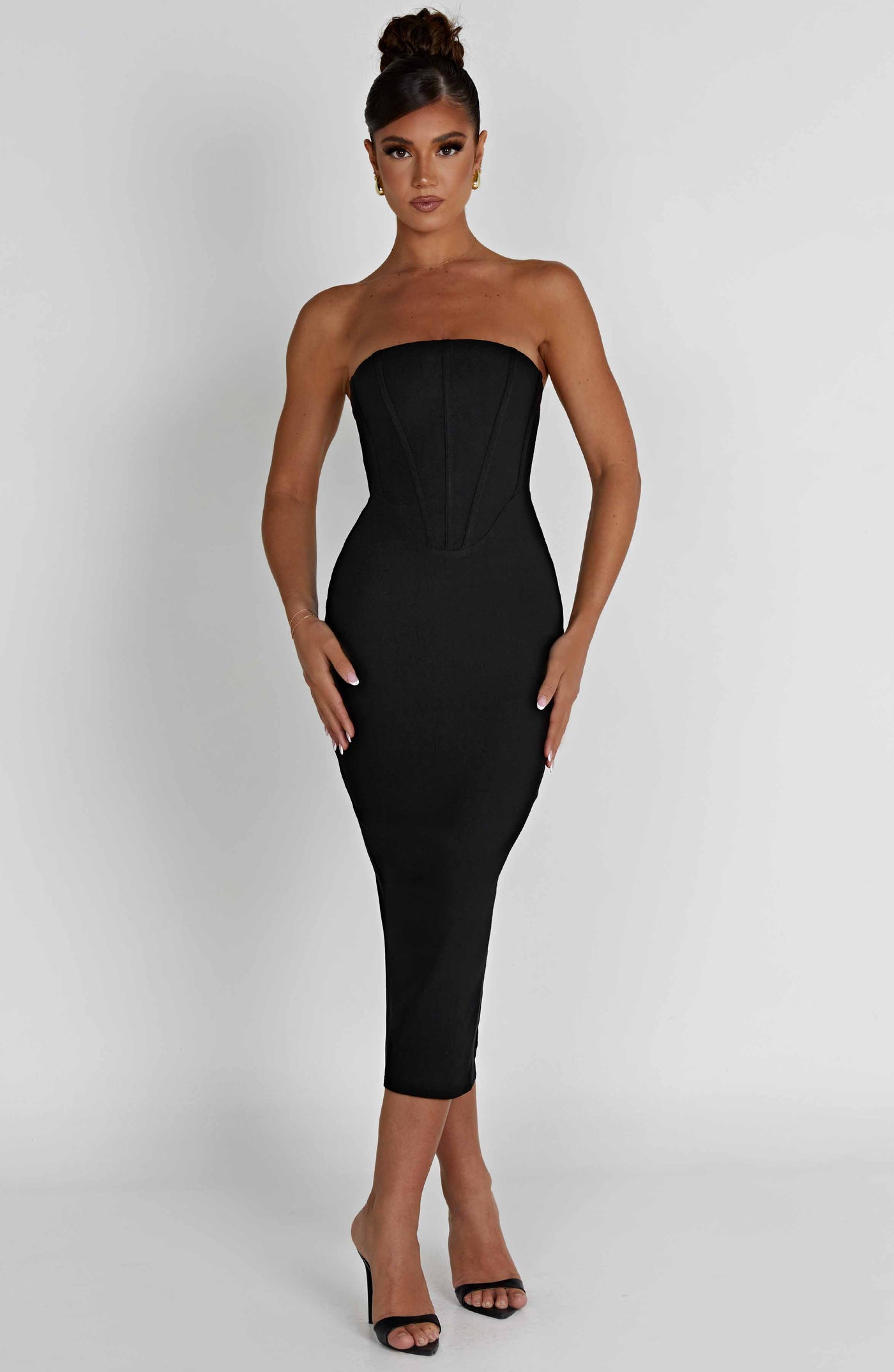 Midnight Muse Corset Midi