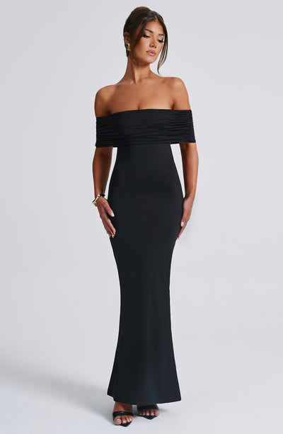Belina Ruched Maxi Dress