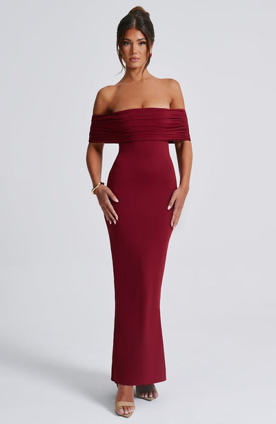 Belina Ruched Maxi Dress