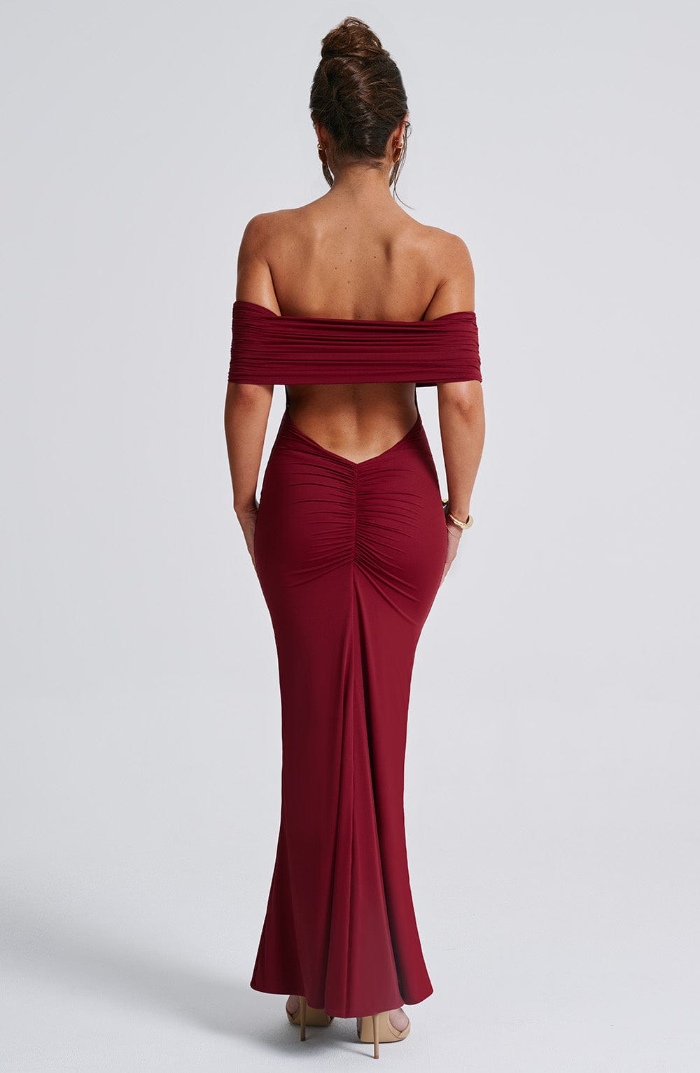 Belina Ruched Maxi Dress