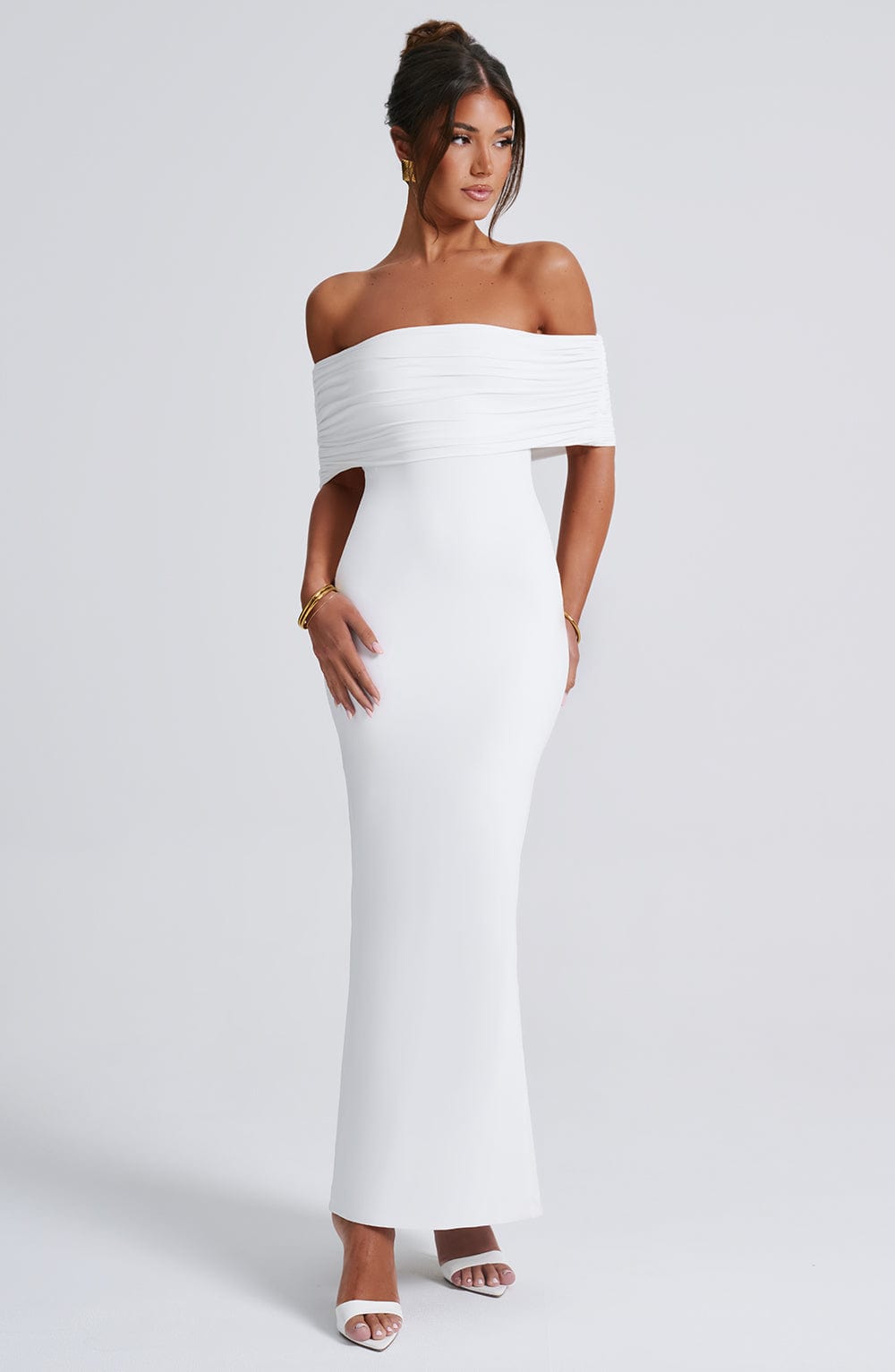 Belina Ruched Maxi Dress