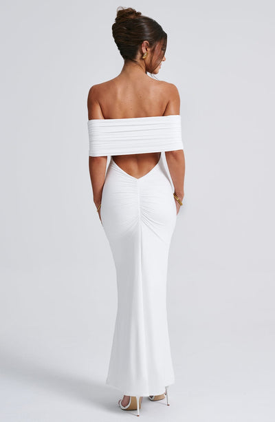 Belina Ruched Maxi Dress