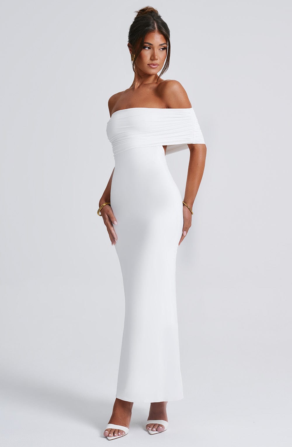 Belina Ruched Maxi Dress