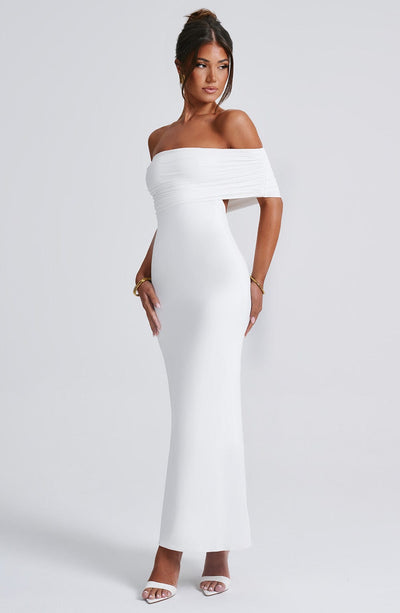 Belina Ruched Maxi Dress