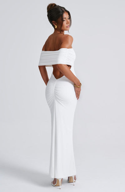 Belina Ruched Maxi Dress