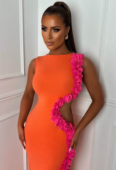 Sanna's Cut Out Maxi Dress