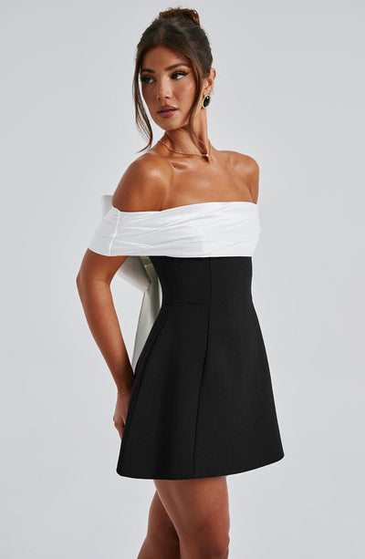Livia Bow Mini Dress