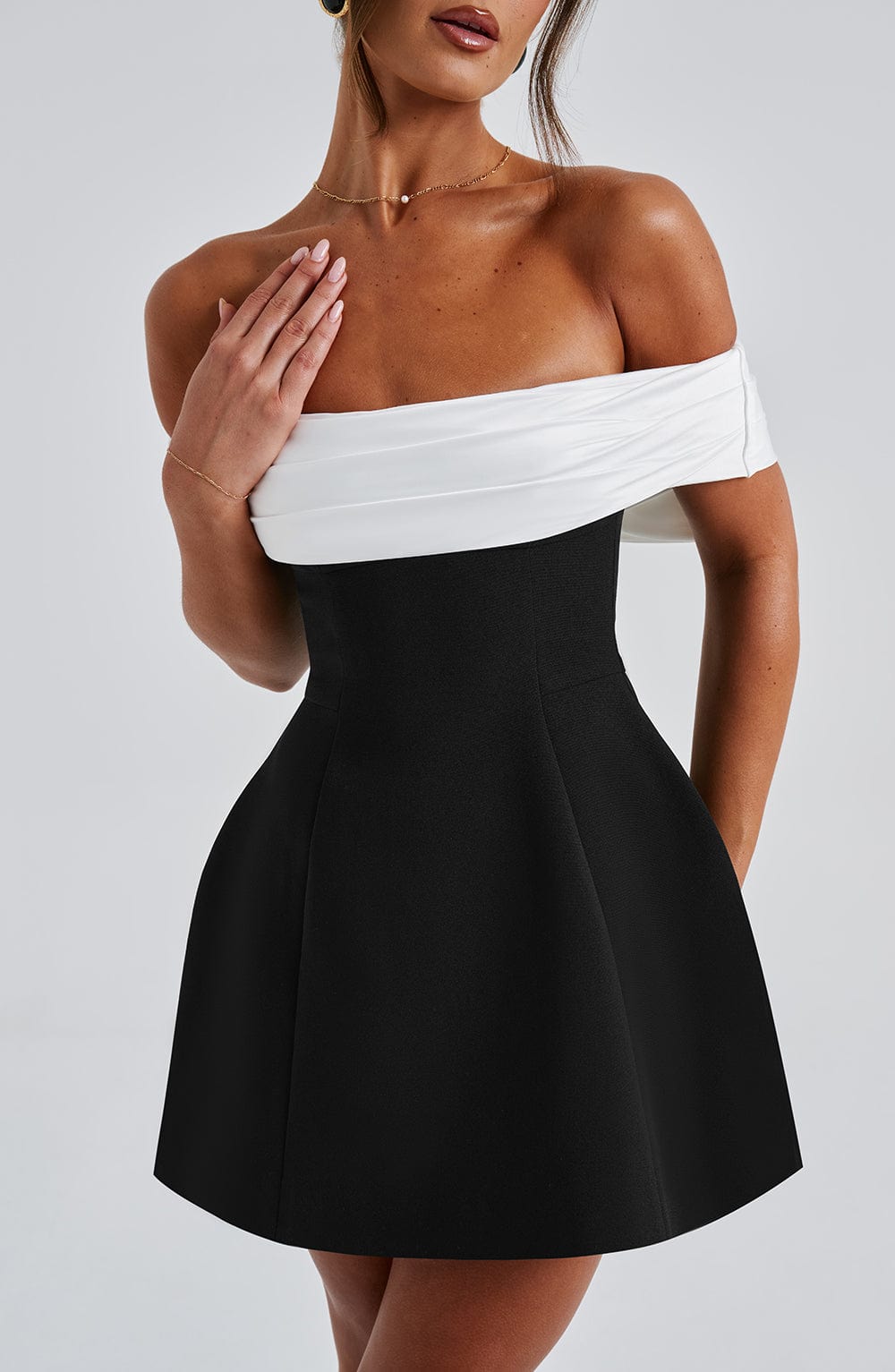 Livia Bow Mini Dress