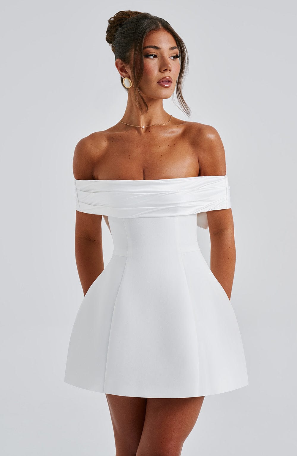 Livia Bow Mini Dress