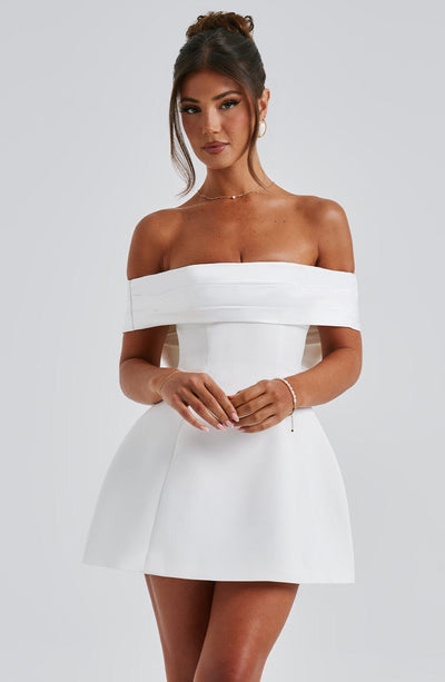 Livia Bow Mini Dress