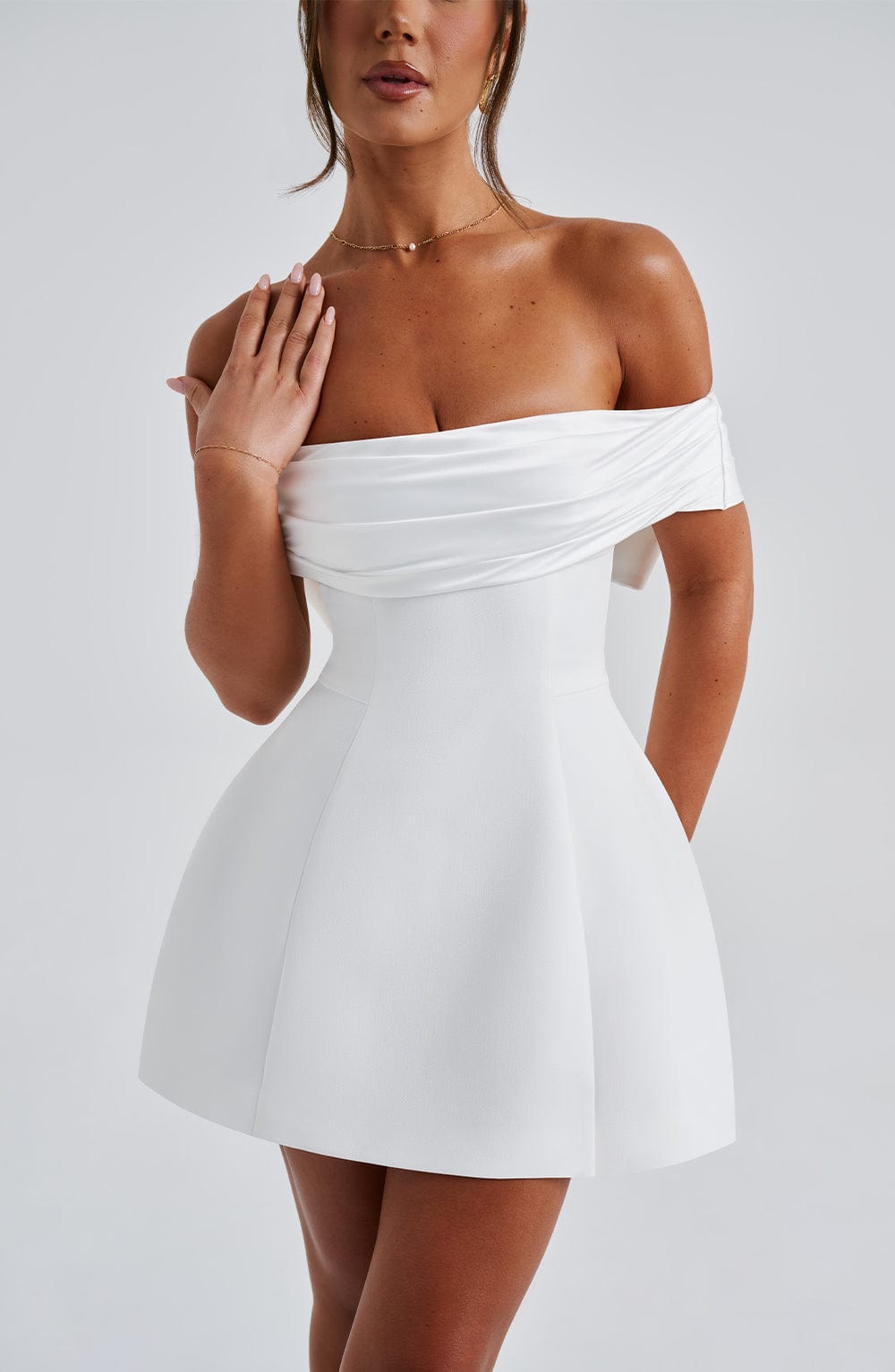 Livia Bow Mini Dress