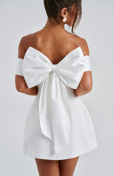 Livia Bow Mini Dress